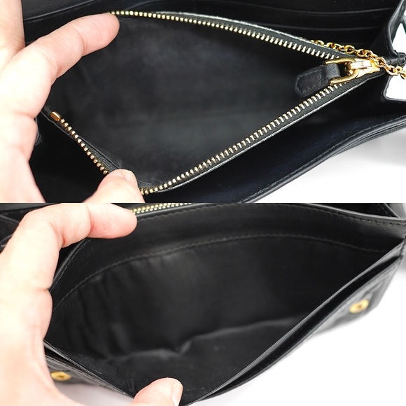 🍓PRADA NERO Quilted Wallet - Picture 6 of 12